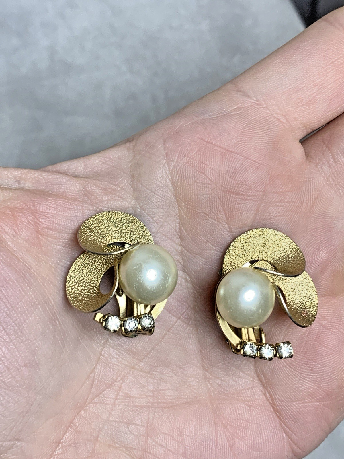 Special Occasion Jewelry Lot Trifari Faux Pearl Rhinestone Bridal Vintage Now