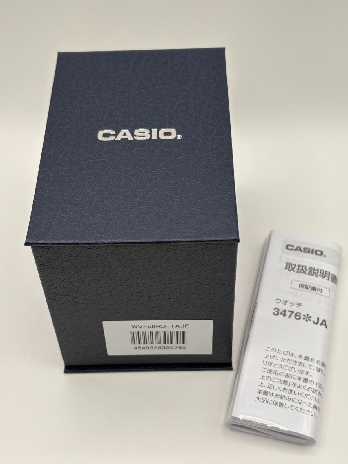 CASIO WV-59RD-1AJF Wave Ceptor Radio Controlled Watch Silver Men’s Wristwatch