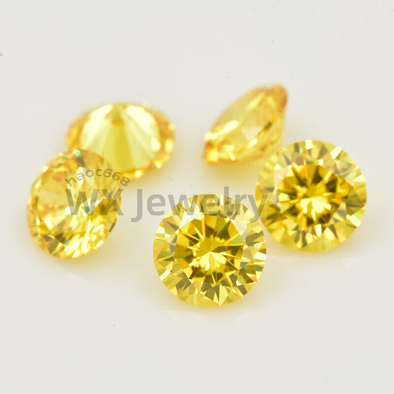 Round 50pcs per color 600pcs total Birthstone Stone Loose cubic Zirconia Bright