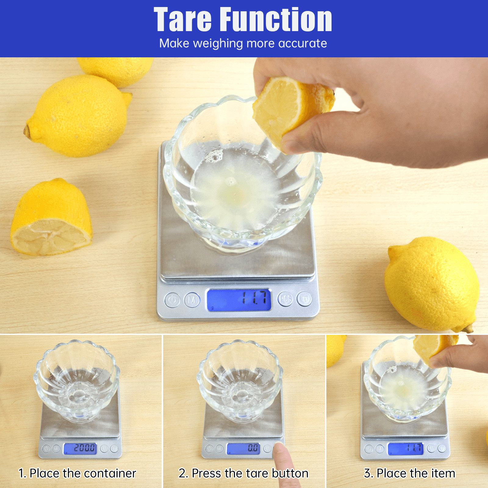 Digital Scale 3000g x 0.1g Jewelry Gold Silver Coin Gram Pocket Size Herb Grain