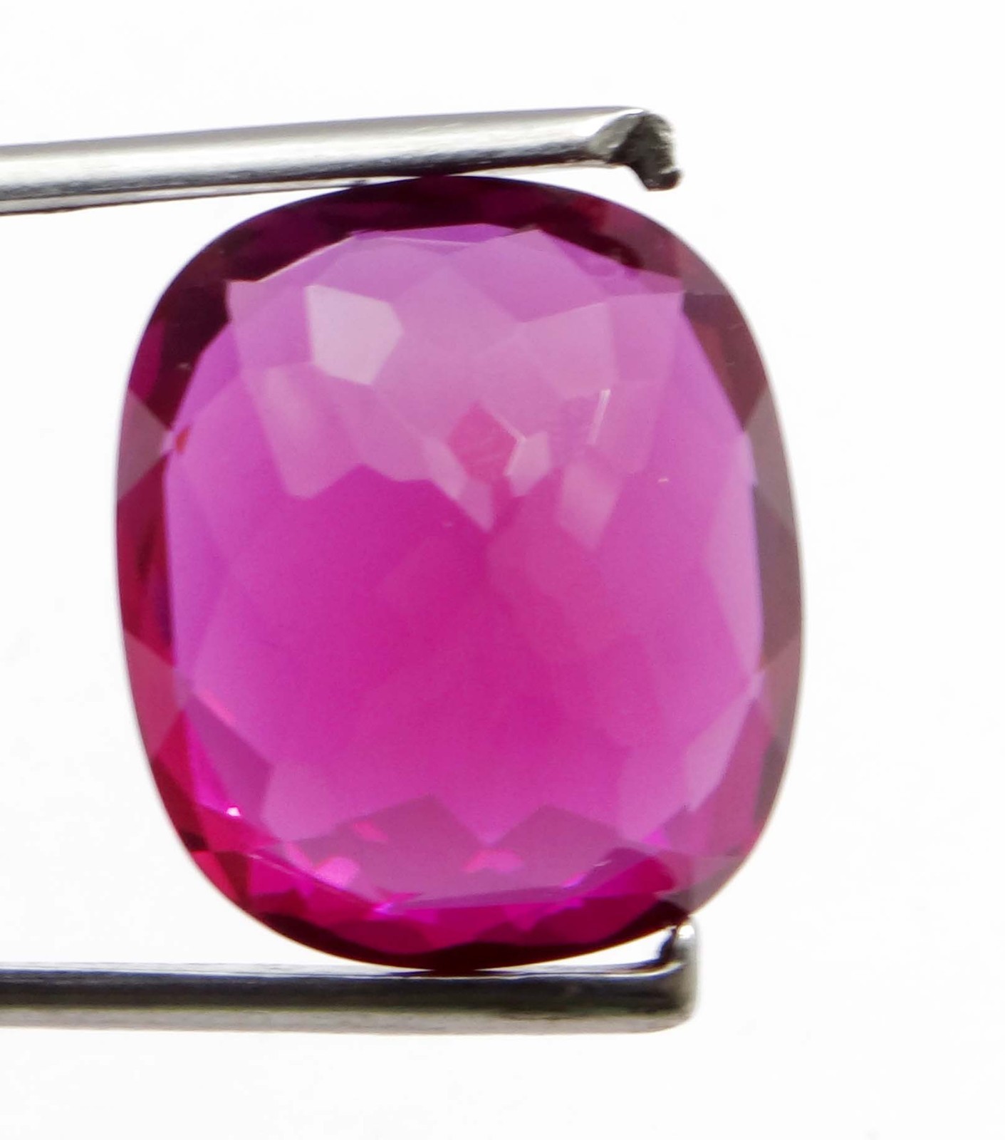 35.55 Ct Natural Pink Ruby coushion Cut Loose Gemstone Certified