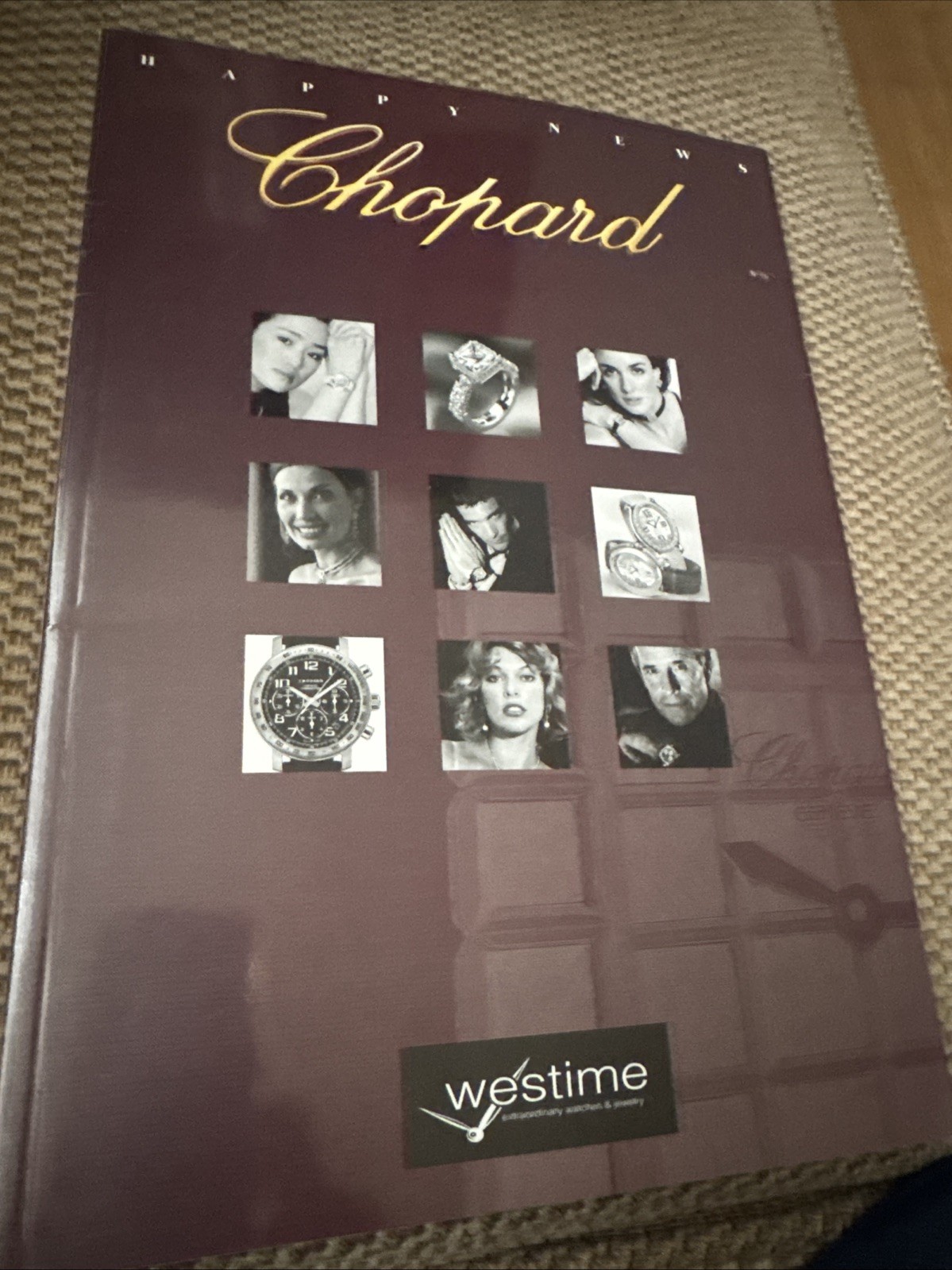 Chopard Happy News Magazine, English, 2002 More Than 50 Pages, VG Cond.