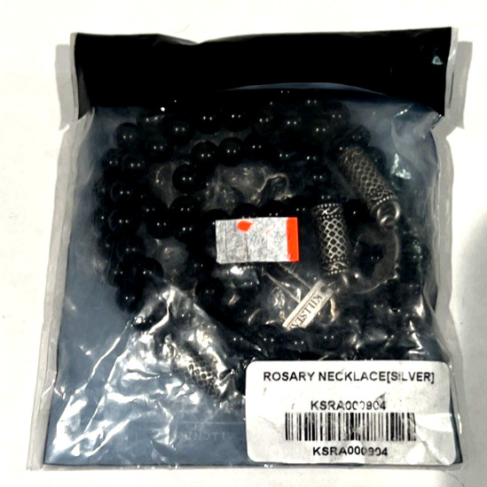 Choker Killstar Rosary Necklace Silver KSRA000904 (Slightly Damaged Packaging)