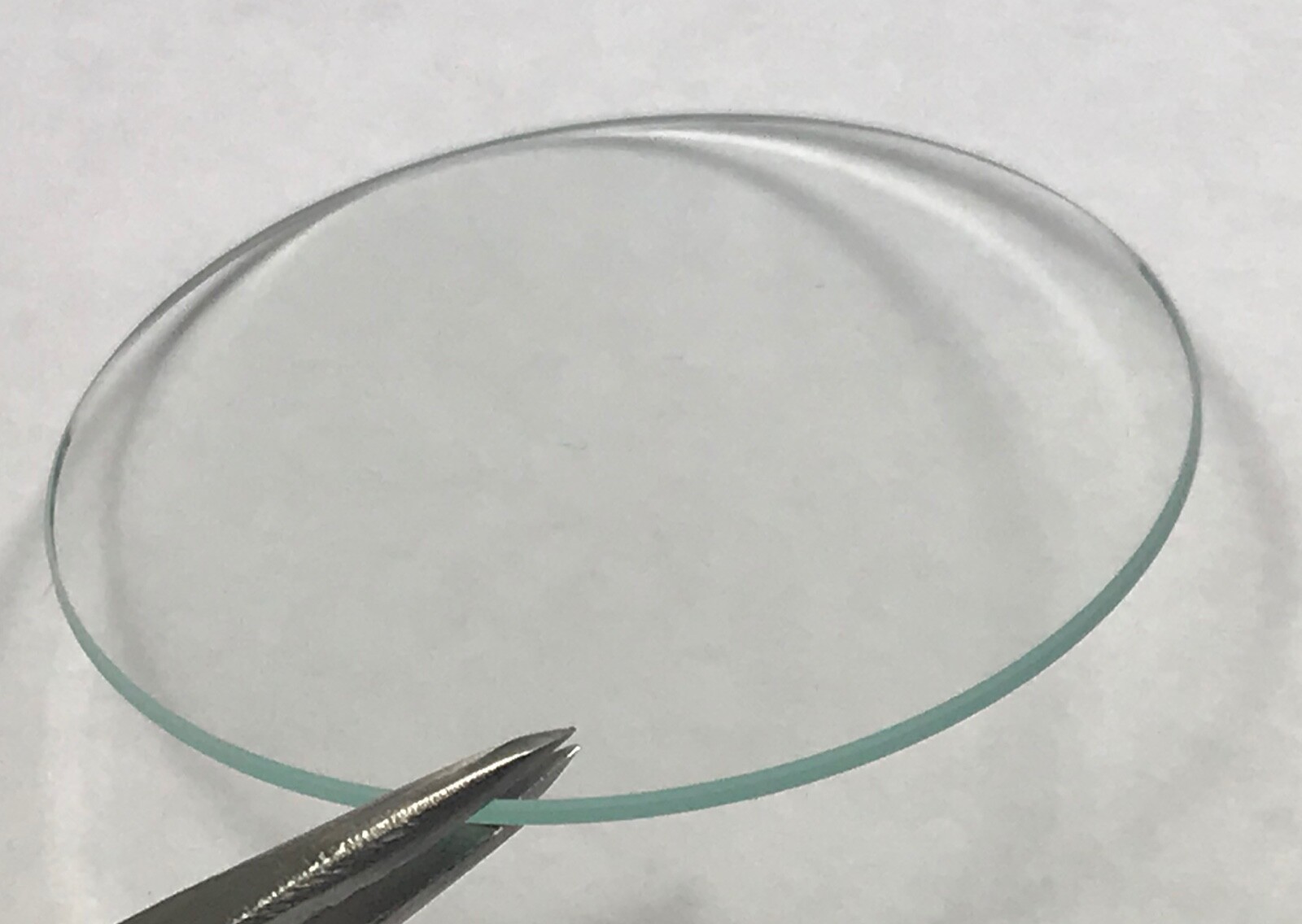 NEW ROUND 1MM THICK FLAT WATCH MINERAL GLASS CRYSTAL REPLACEMENT SIZE 16MM-50MM
