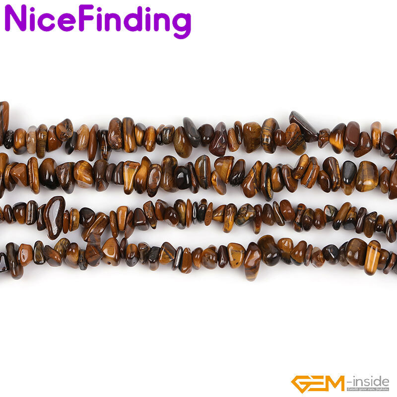 Natural Chips Assorted Gemstone Freeform Loose Beads Jewelry Making 34″/15” DIY