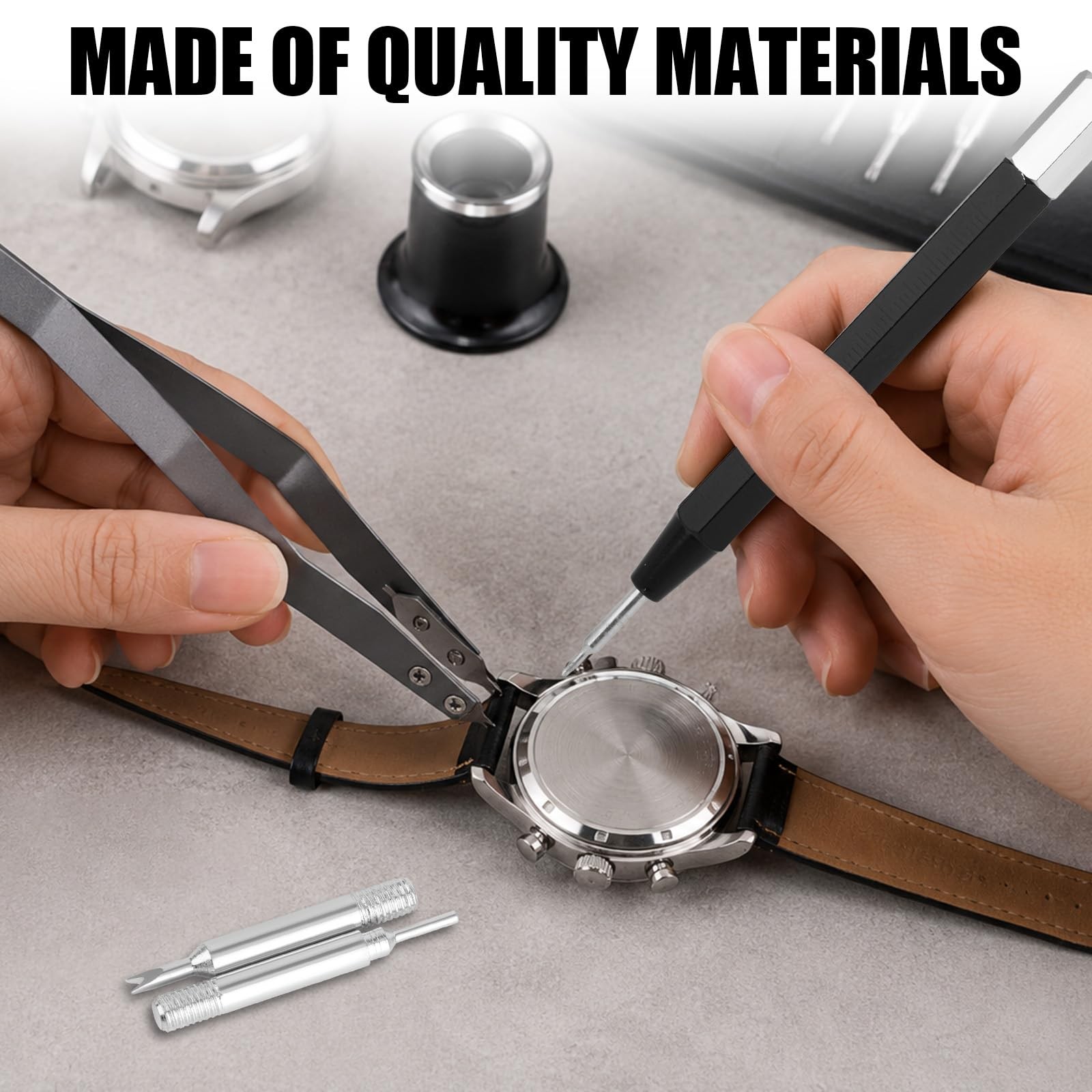Mikovivi Watch Spring Bar Tool Kit, Scaled Band as shown in the picture