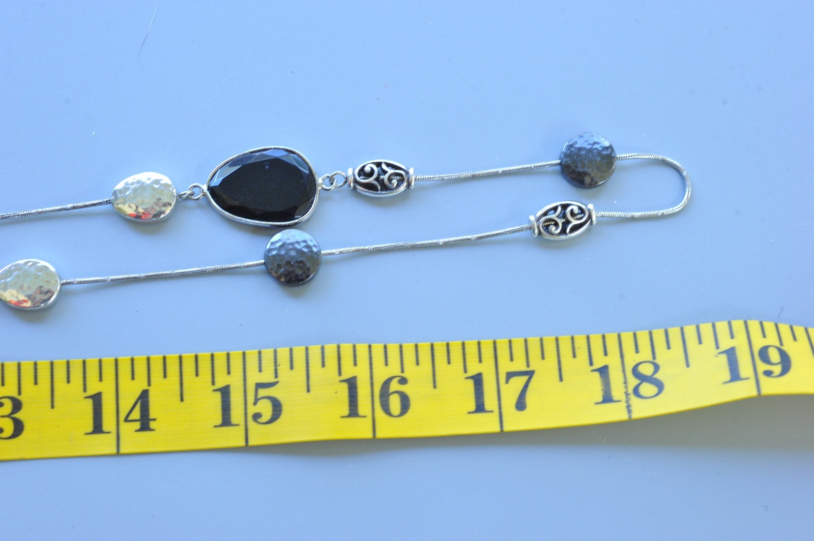 Brighton Necklace bracelet LOT Black Silver Classic * FLAWS See Description LF3