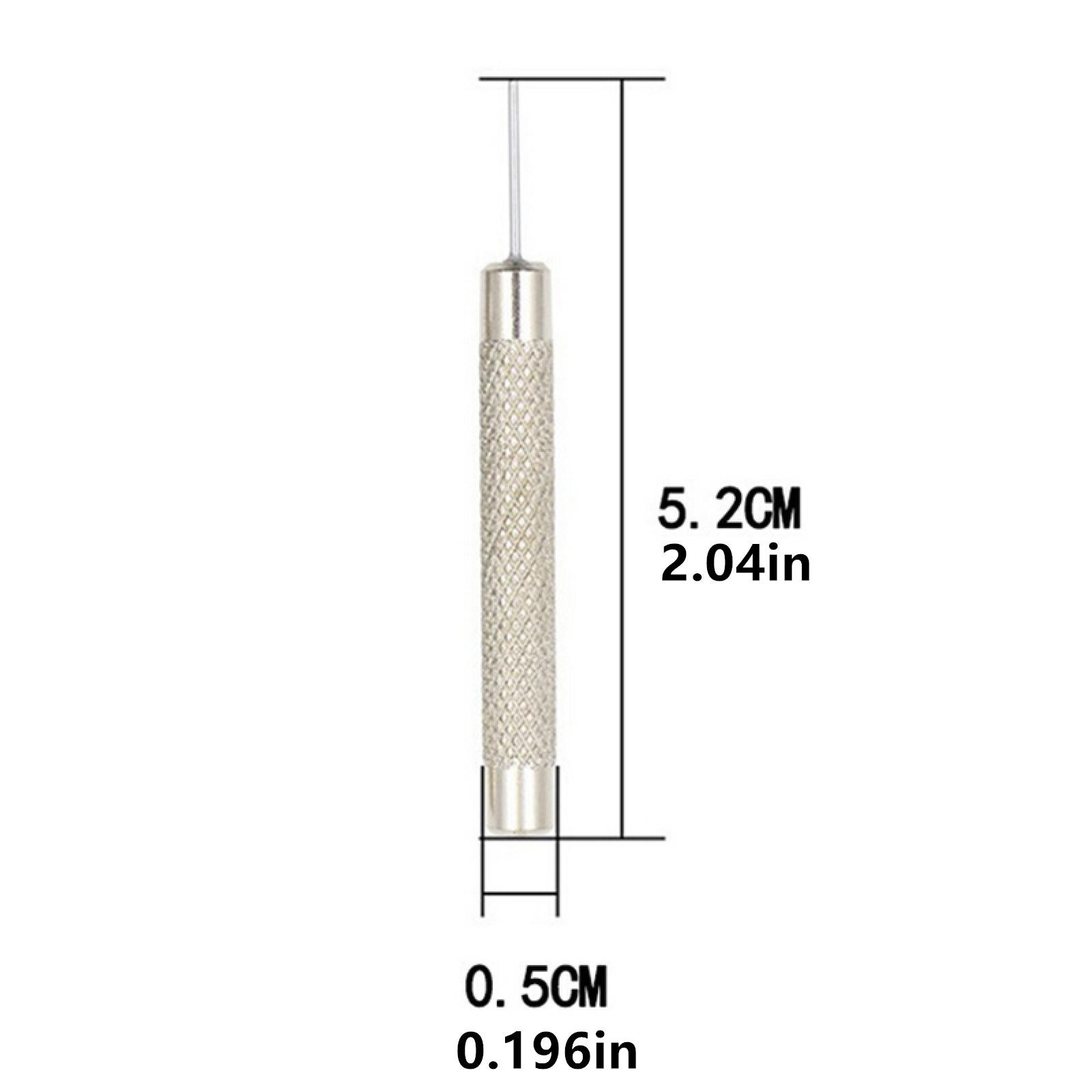 0.8mm Dia Tip Stainless Watch Band Strap Link Pin Remover Punch Repair Tool
