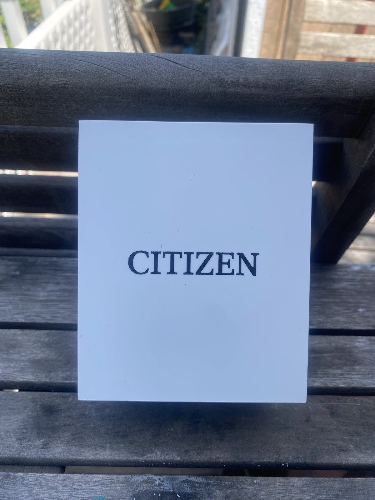 New Citizen BL5558-15H Eco-Drive Brycen Super Titanium Men’s Chronograph Watch