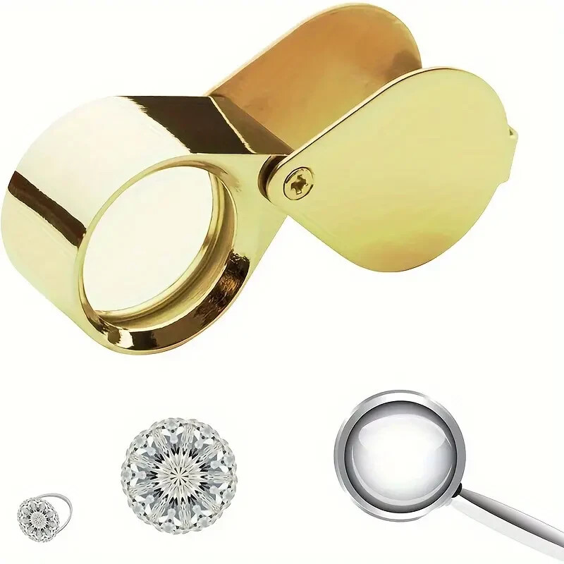 PuriTEST 30x Magnifier Eye Loupe Lens Testing Inspecting Gold Silver Jewelry 999