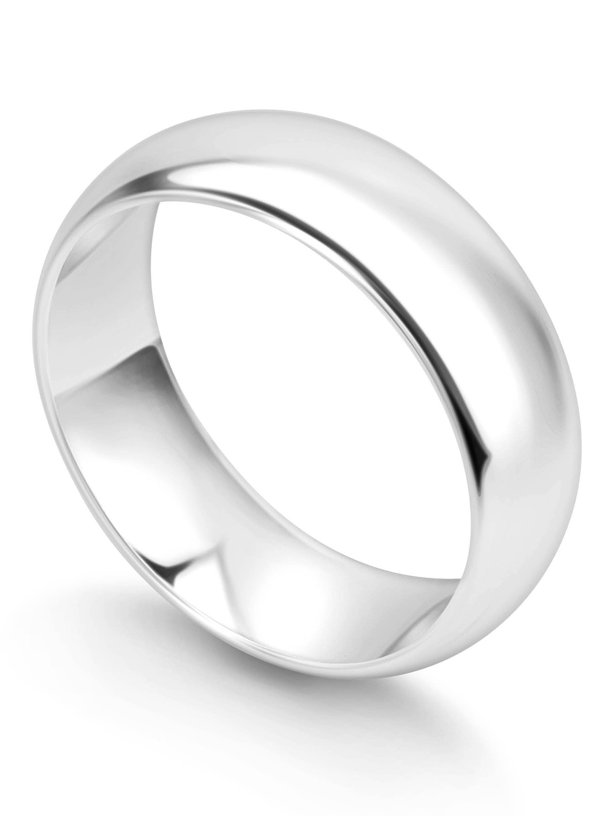 KEZEF Sterling Silver Wedding Band Ring for Men and Women Wedding Bands for H…