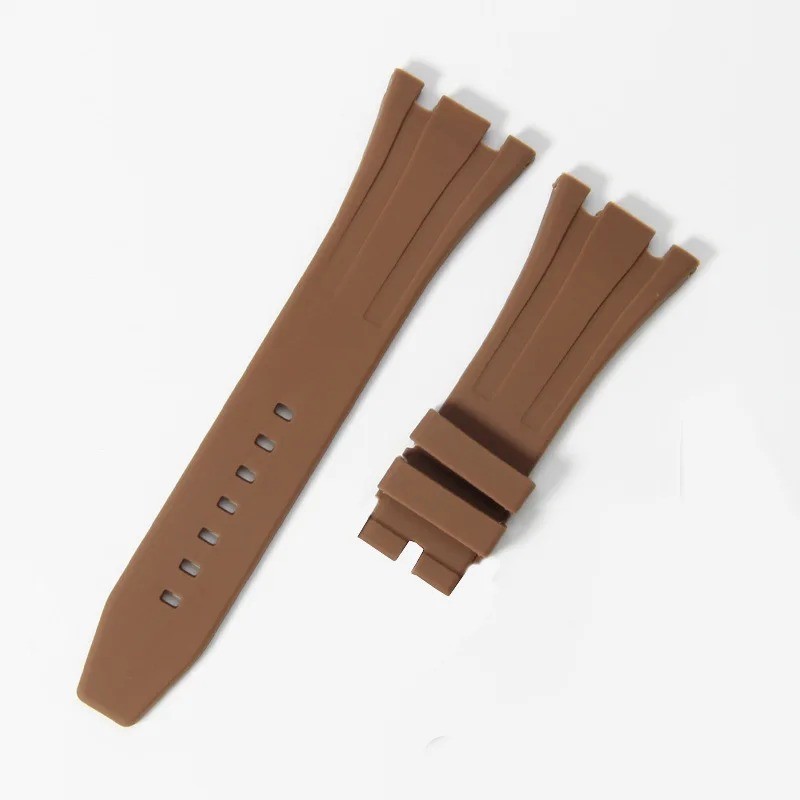 27mm 28mm 30mm Rubber Silicone Watch Band Strap for AP Royal Oak Offshore GA2100