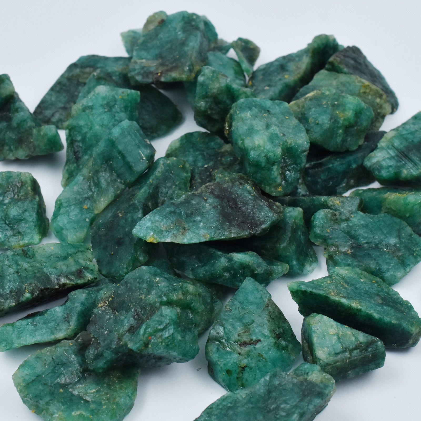 2400 Carat Lots of Natural Green Emerald Raw Rough CERTIFIED Loose Gemstone