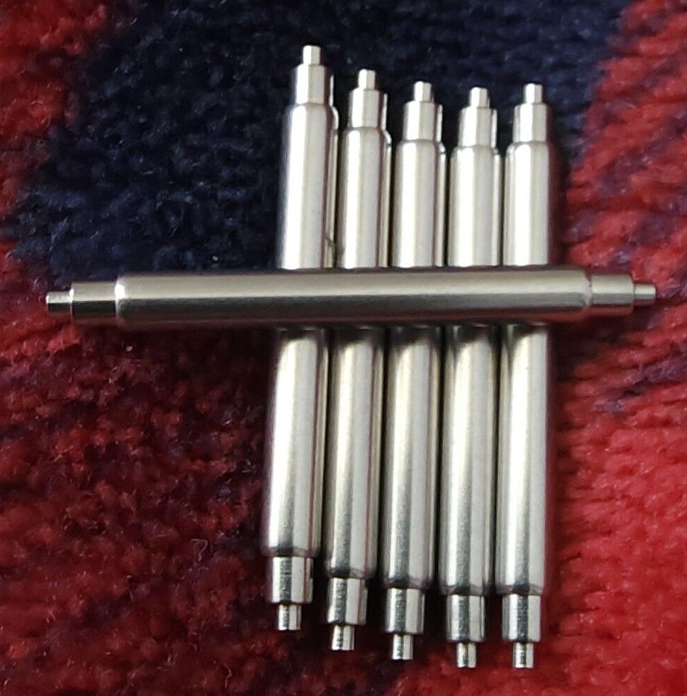 22mm OEM SEIKO Diver’s Spring Bar PROSPEX 2.5mm FAT Non-Fringe 1.1mm Tip