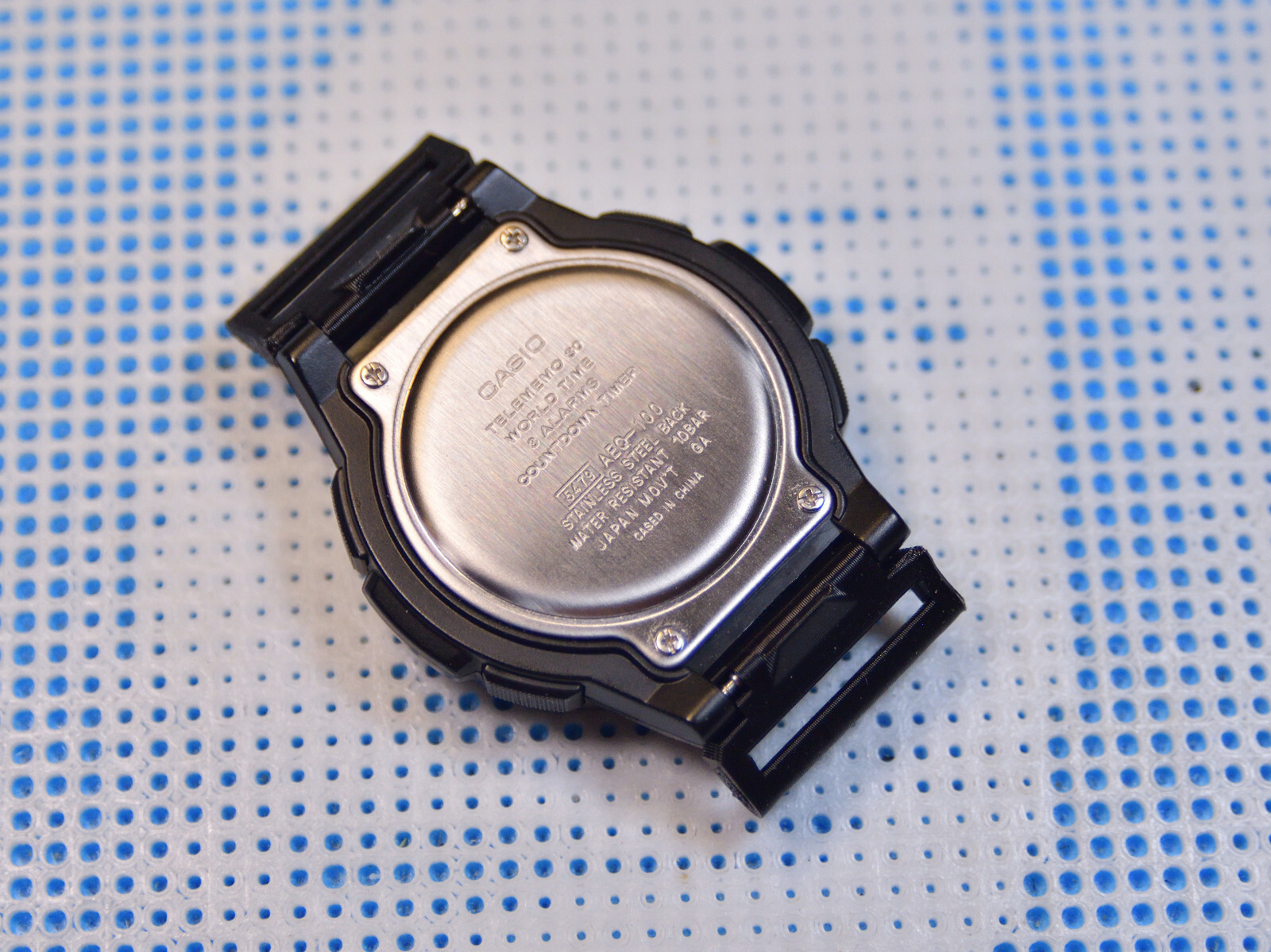 Watch Adapter for Watch Band or Strap Compartible with Casio AEQ-100W