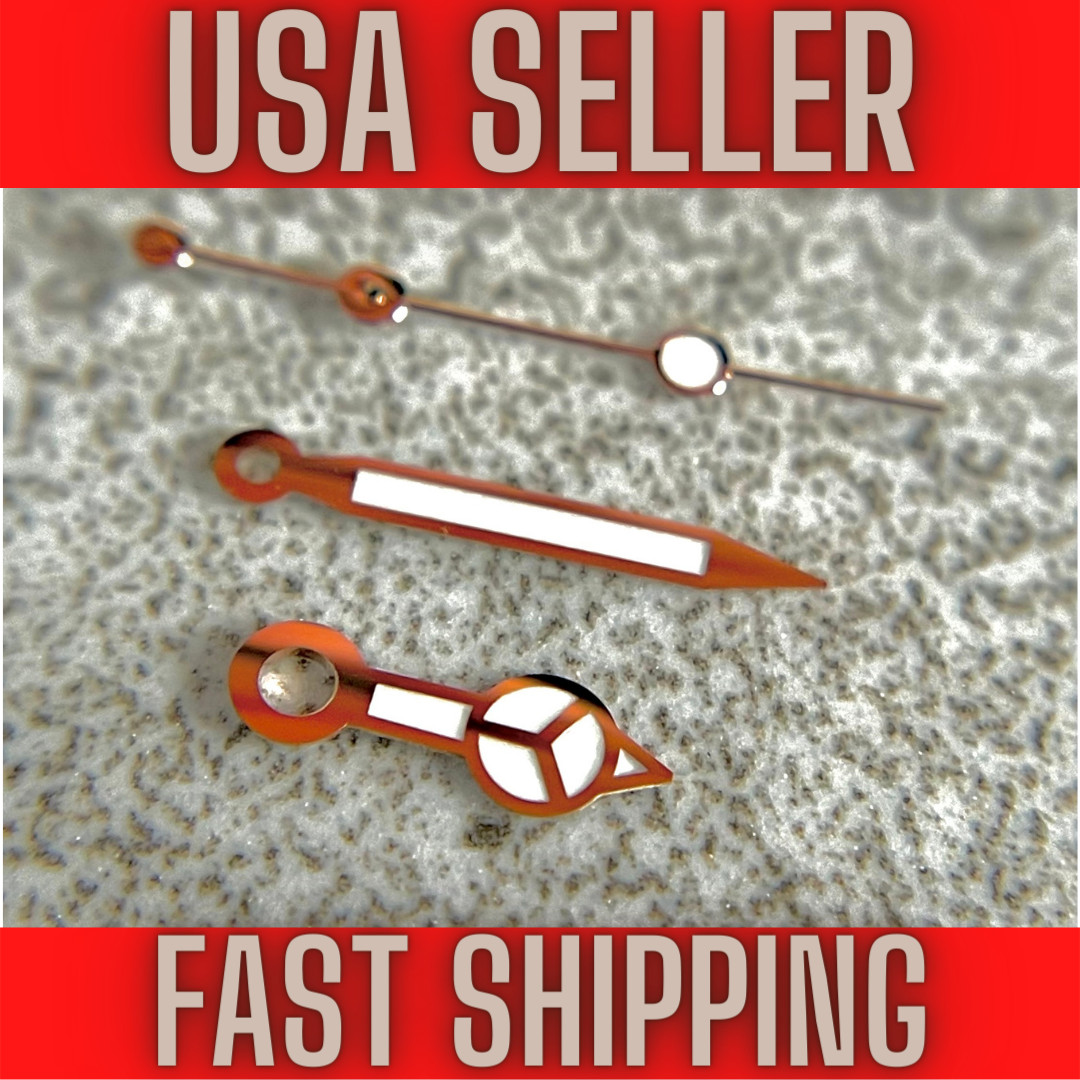 Hands set for Mod Fits Seiko NH35,NH36,7s26,7s36 SKX007. US Seller, US SHIP