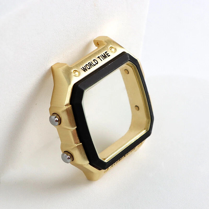 Stainless steel shell+metal strap suitable for Casio AE1200 AE1300 modification-