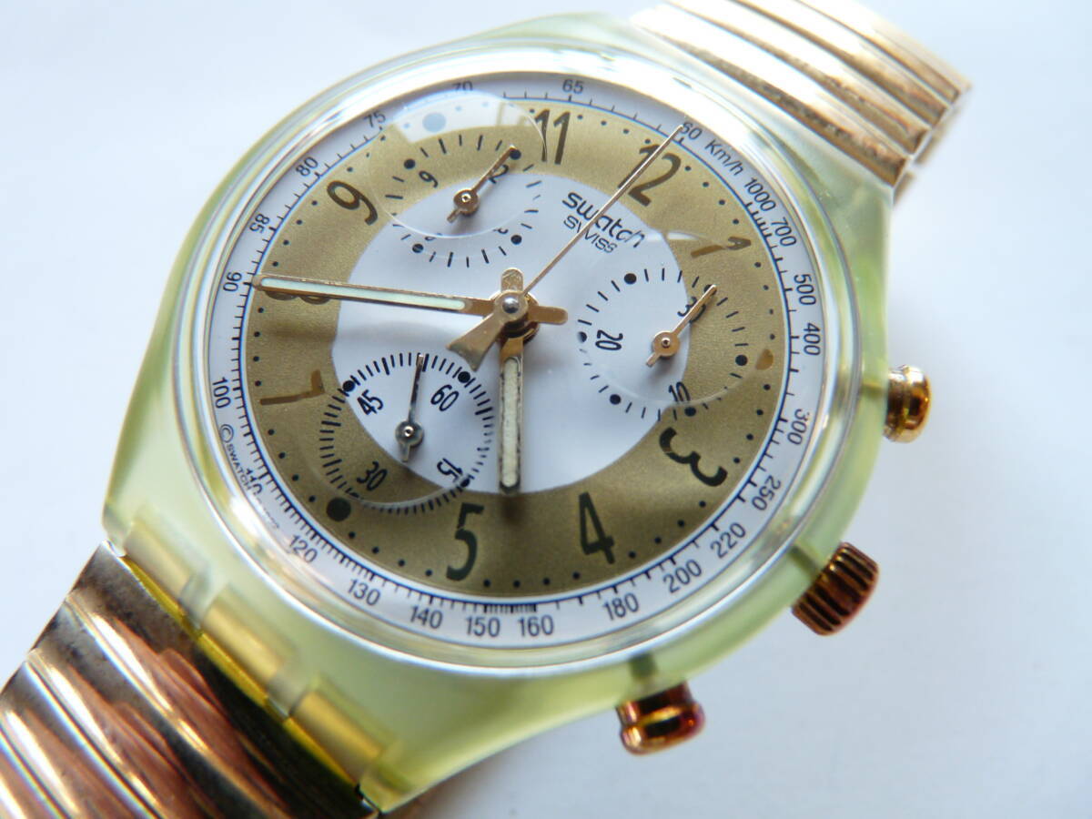 Swatch 1993 Chrono Swatch Golden Globe Swatch Golden Globe part number SCG100