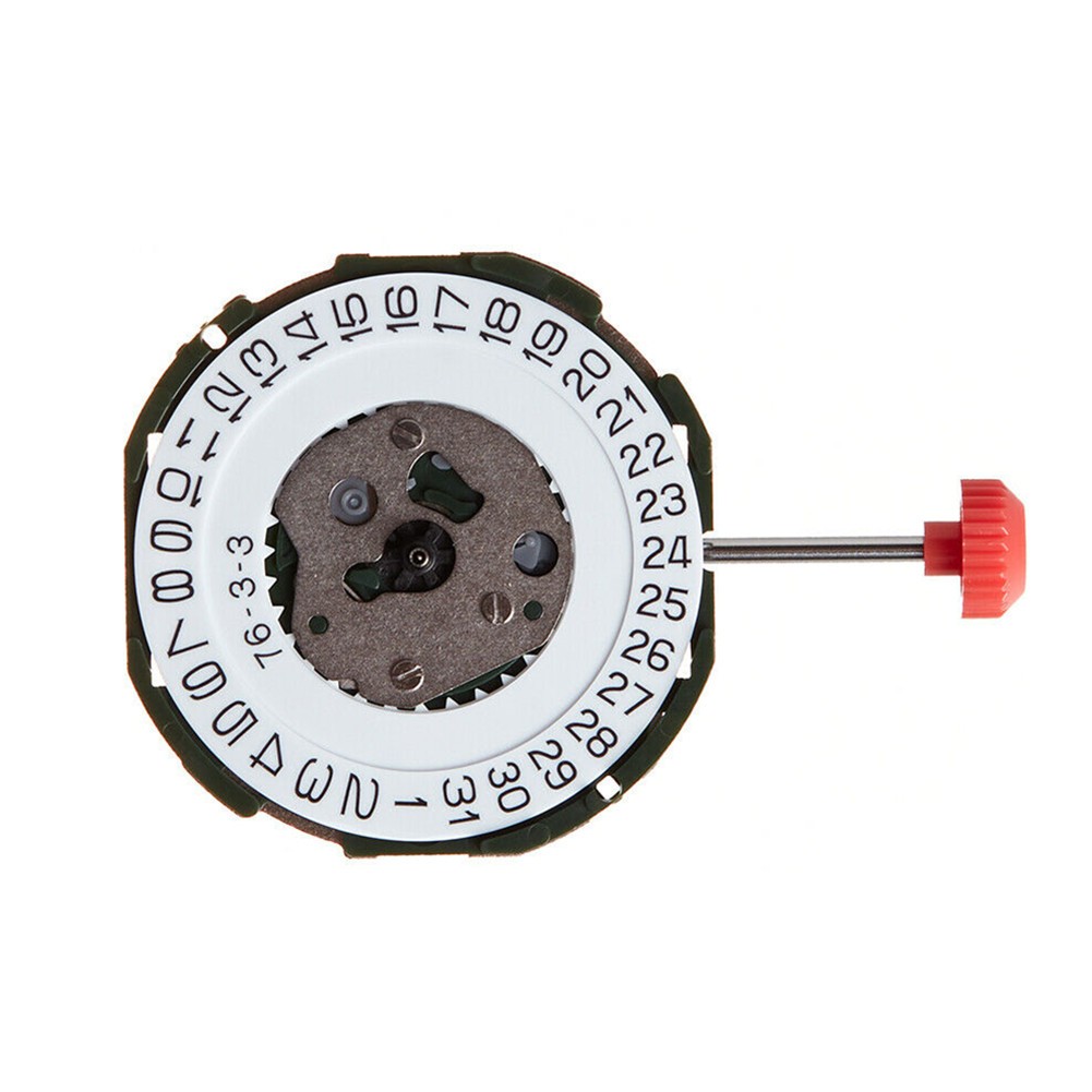 23.3mm 3-Hand Date @ 3 Quartz Watch Movement with Battery&Stem For Miyota 2115