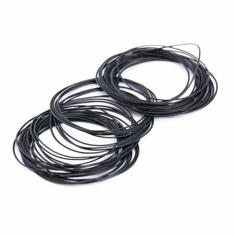 500Pack 31-40mm Rubber O-Ring Watch Back Cover Seal Gaskets Assortment 0.8mm DM