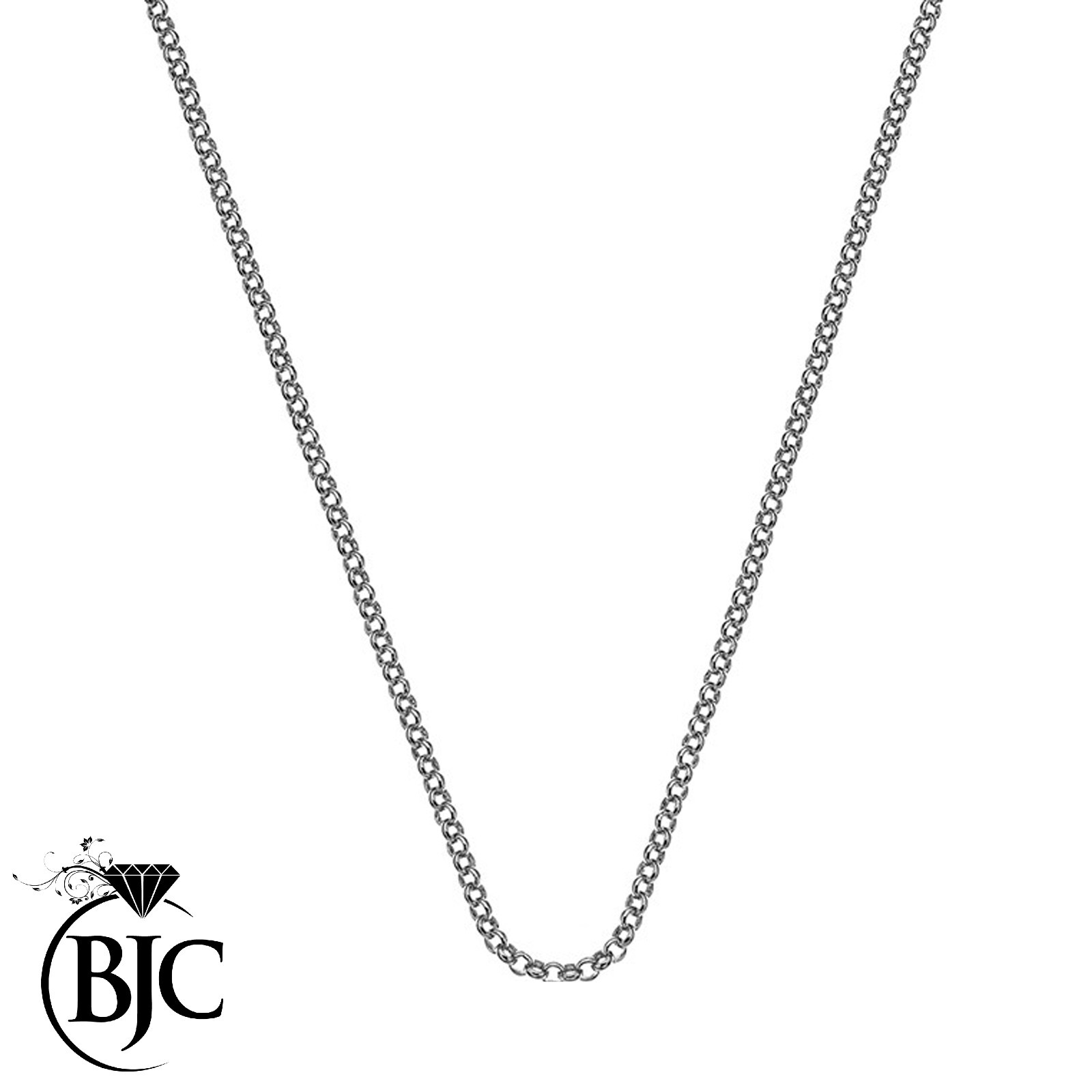 22″ – 22 Inch – 55cm Sterling Silver Belcher Necklace Pendant Chain 1.5 Grams