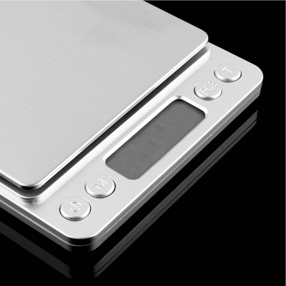 2000g x 0.1g Precision Digital Gram Jewelry Scale LCD Display Multifunctional