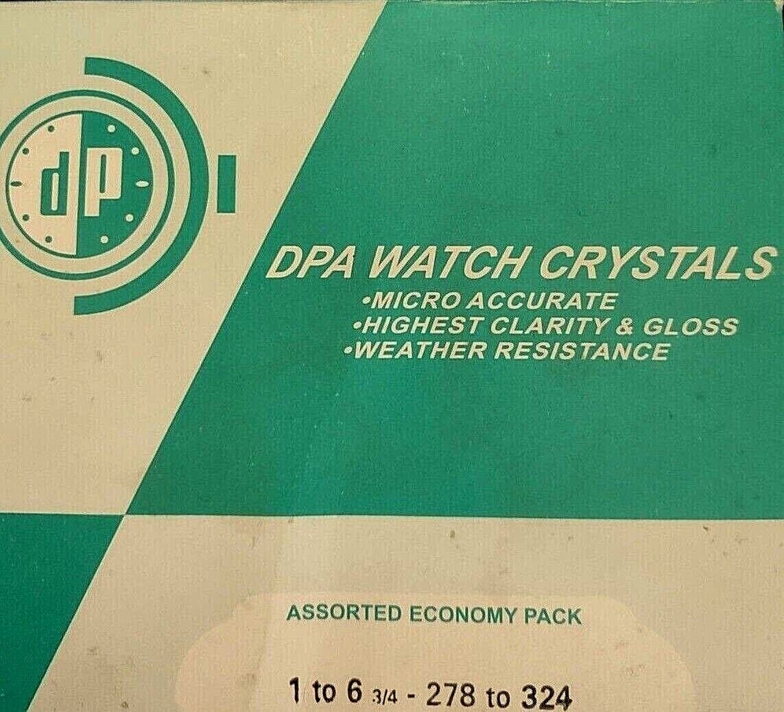 Round Domed Plastic Watch Crystal Select Your Sizes 26.2mm to 32.4mm(more sizes)