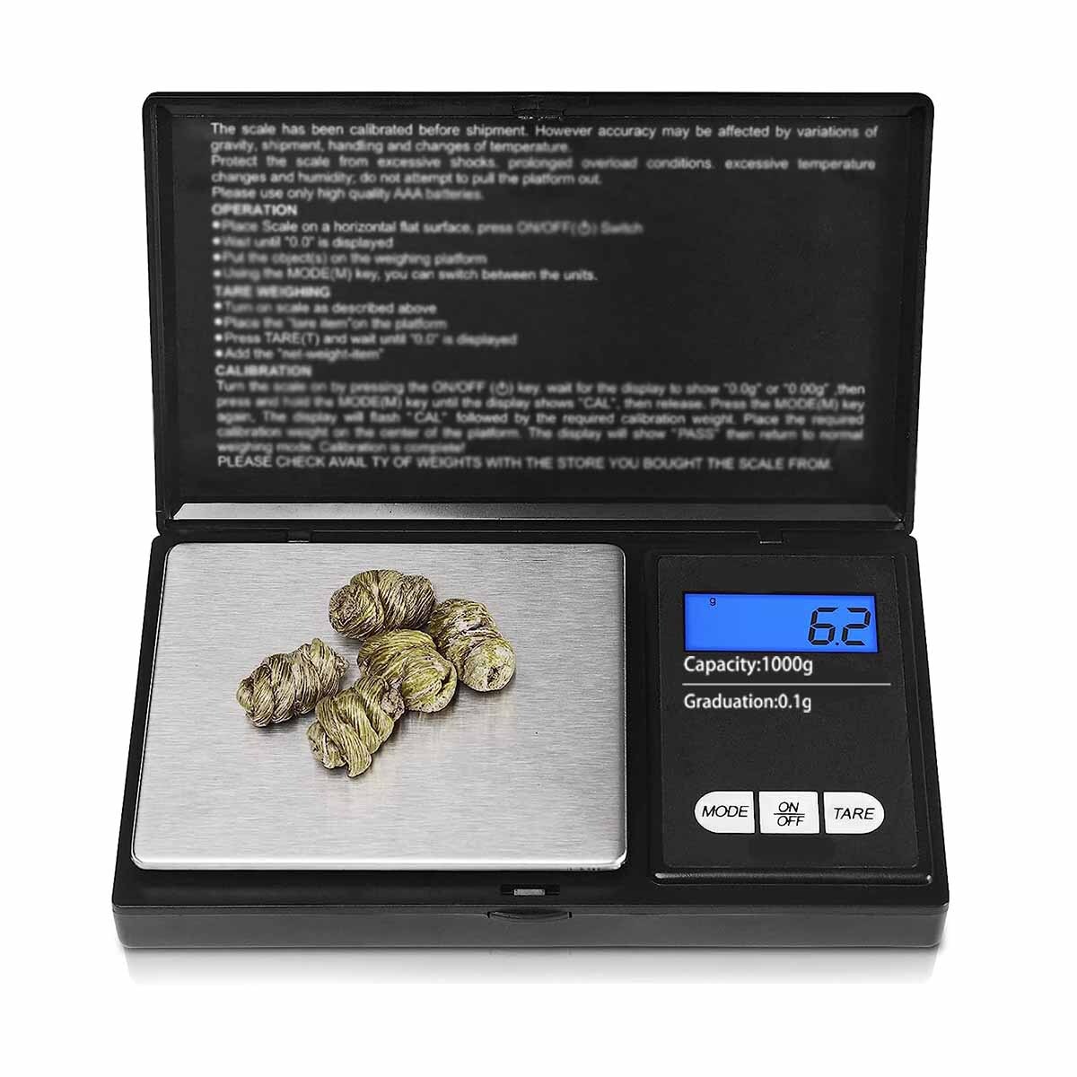Scale, Digital Kitchen Scale for Cooking Baking, 0.1g/0.01oz Precise Graduation