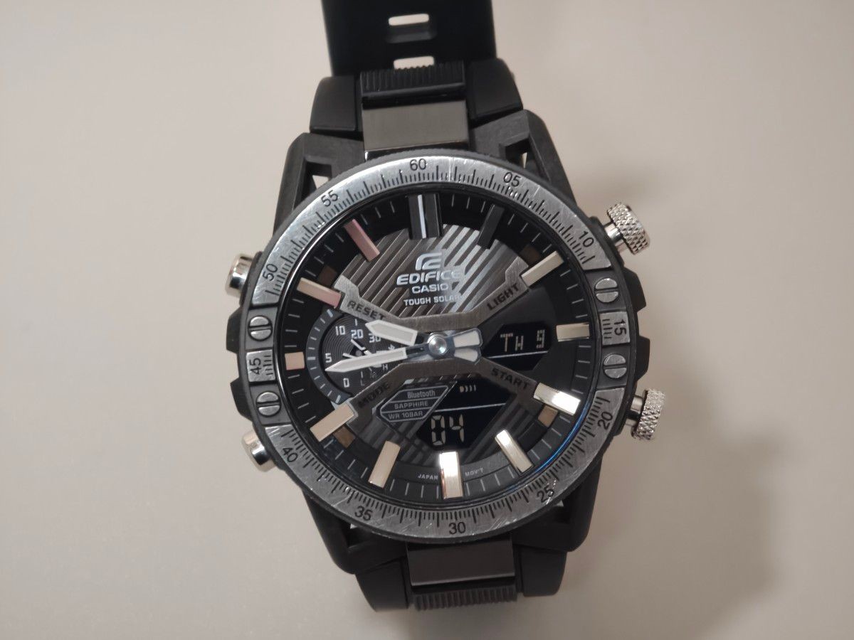 CASIO EDIFICE ECB 2000YTP Wristwatch Edifice Bluetooth Solar