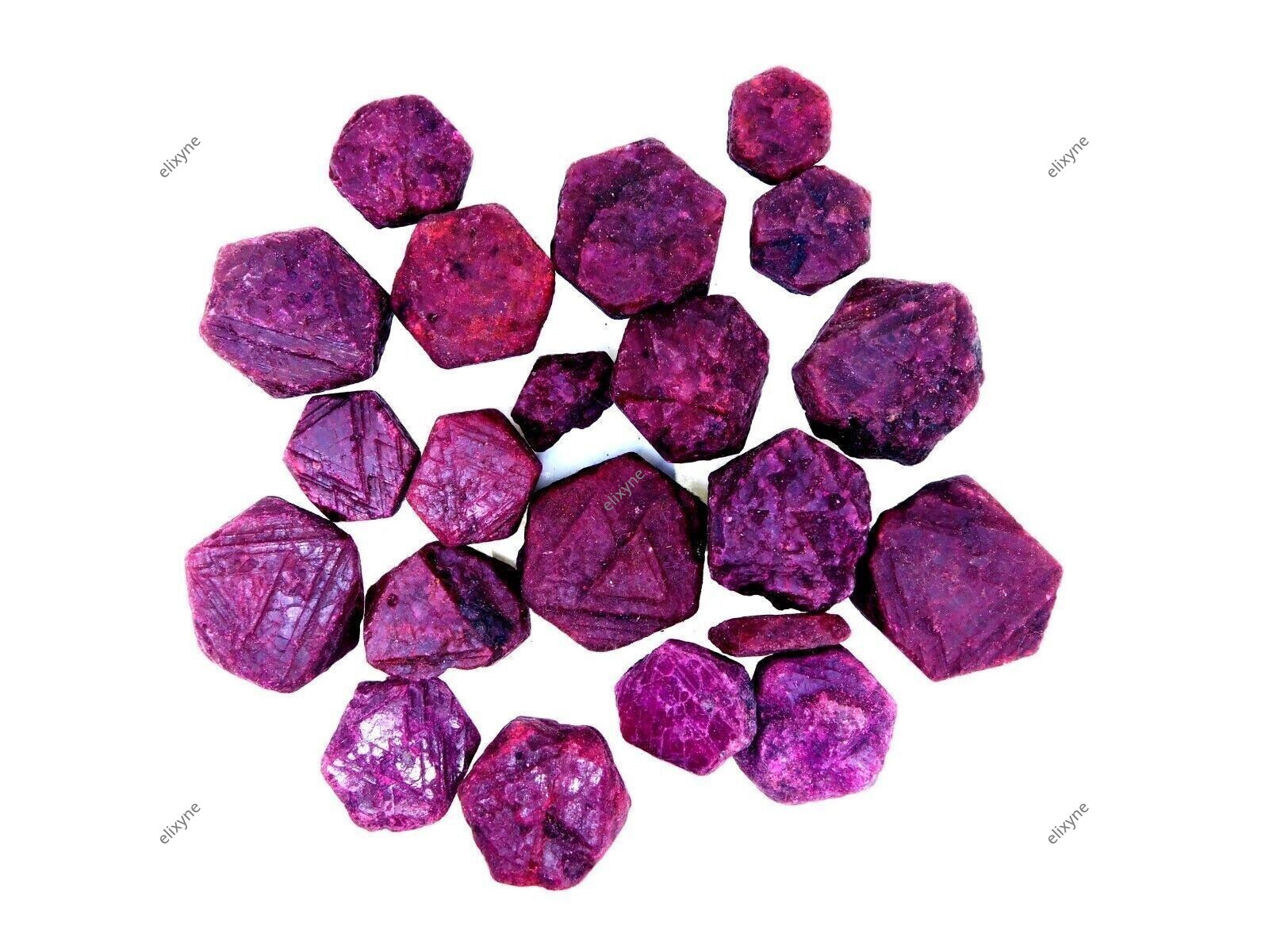 African Natural Red Ruby Rough 600+ Cts Certified Gemstone Lot