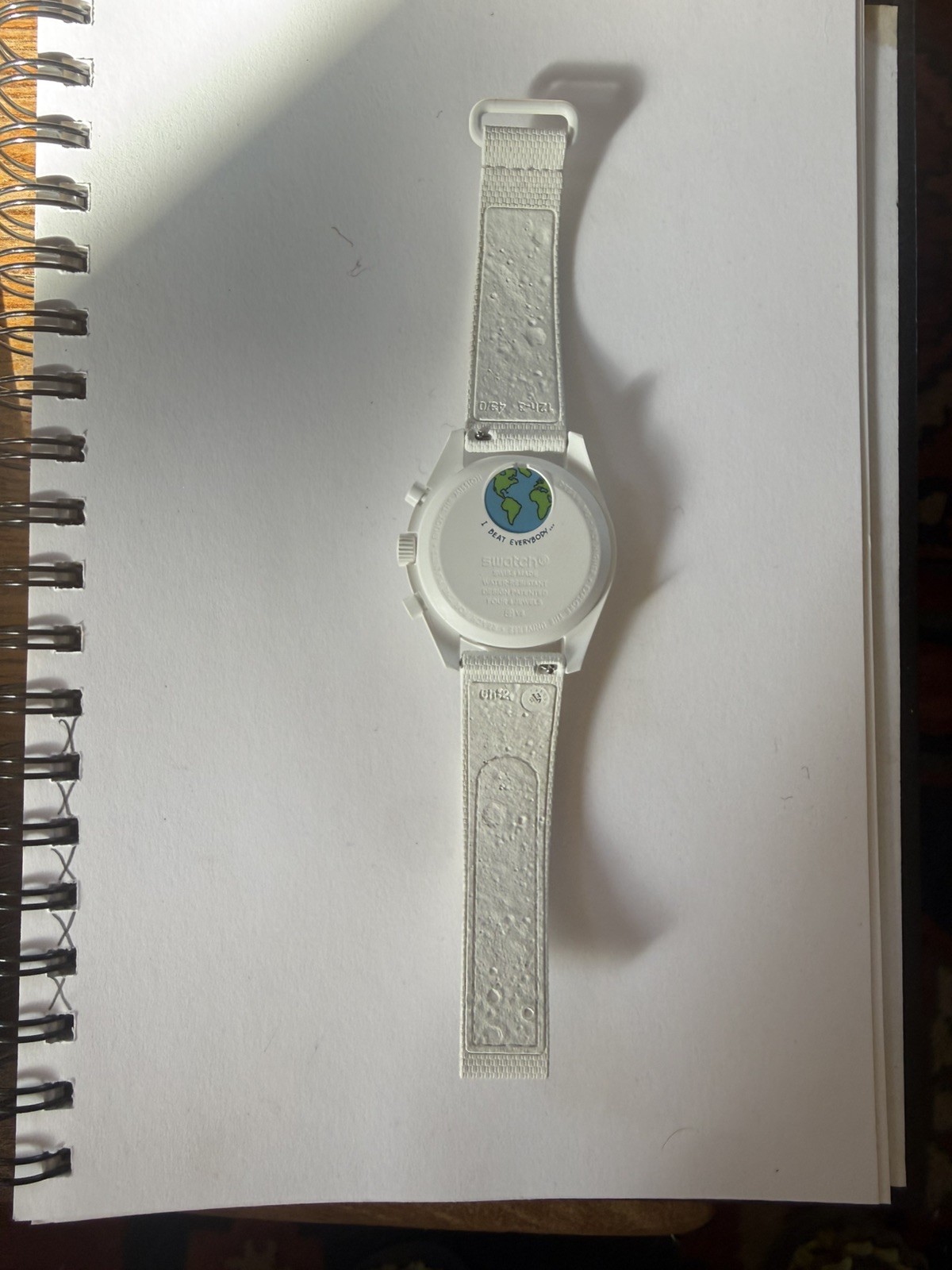 OMEGA x Swatch MoonSwatch Mission to Earthphase Moonshine Gold 42mm White UNWORN