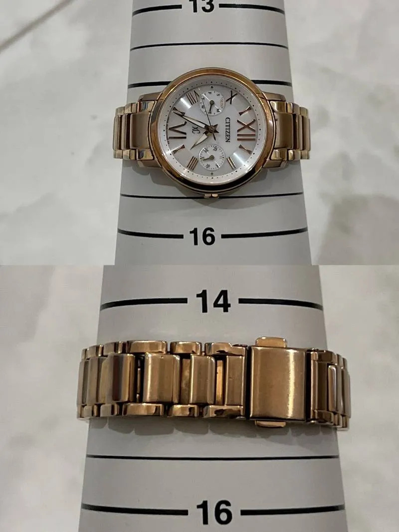 CITIZEN XC Citizen Cross Sea Solar Watch 8635-T021883 Working Condition