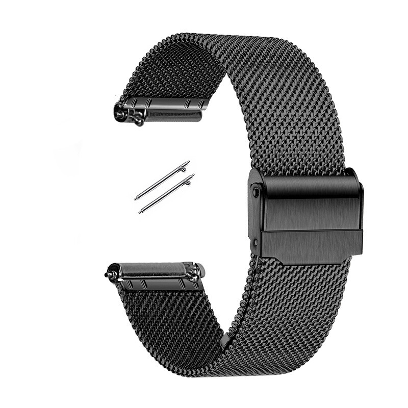 Premium Metal Stainless Steel Watch Strap Band Milanese Quick Release 12mm-24mm