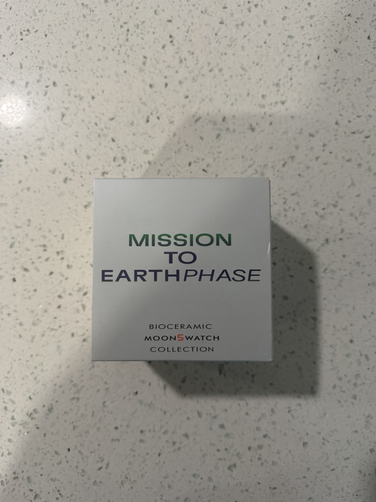 Swatch MoonSwatch Mission to Earthphase Bioceramic Chronograph w/box and giftbag