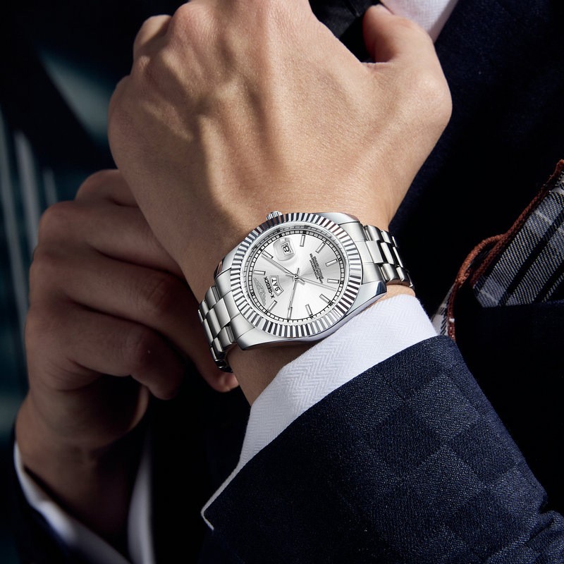 Ultra-thin Men’s Watch Waterproof Luminous Quartz Watch