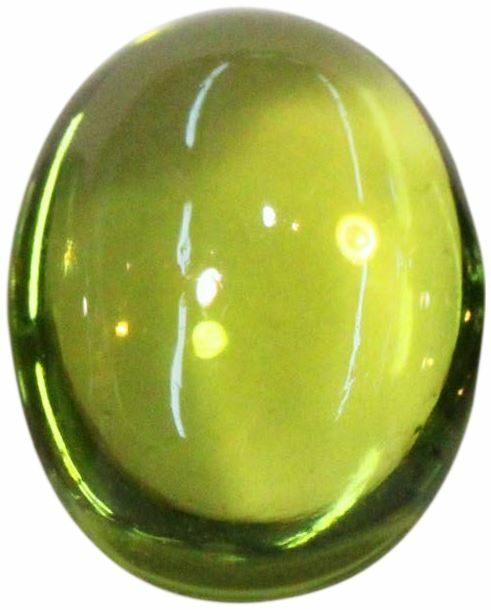Natural Extra Fine Green Green Peridot – Oval Cabochon – Arizona – AAA+ Grade