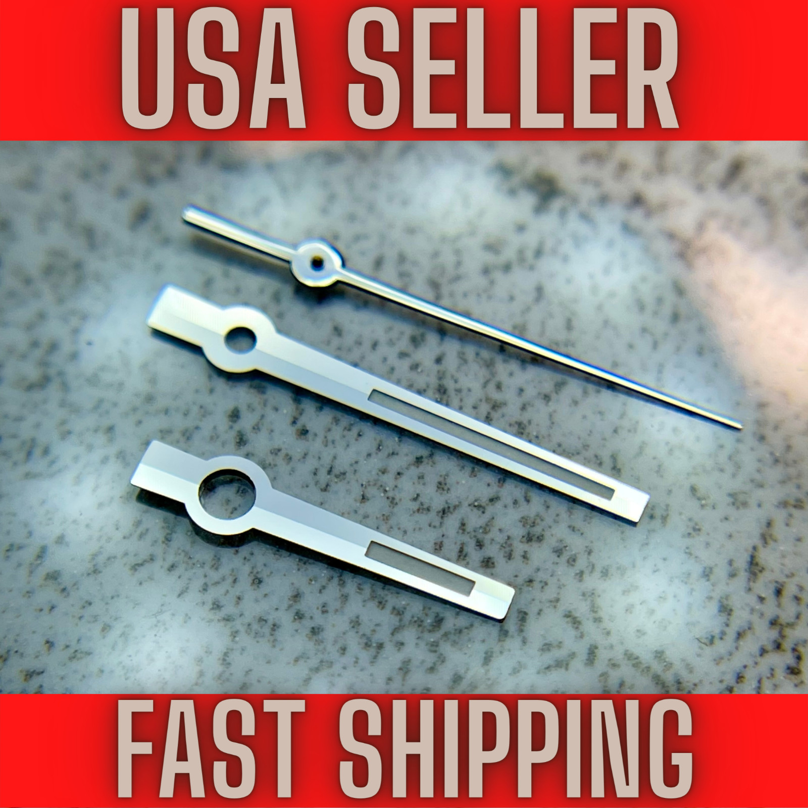 Hands set for Mod Fits Seiko NH35,NH36,7s26,7s36 SKX007. US Seller, US SHIP