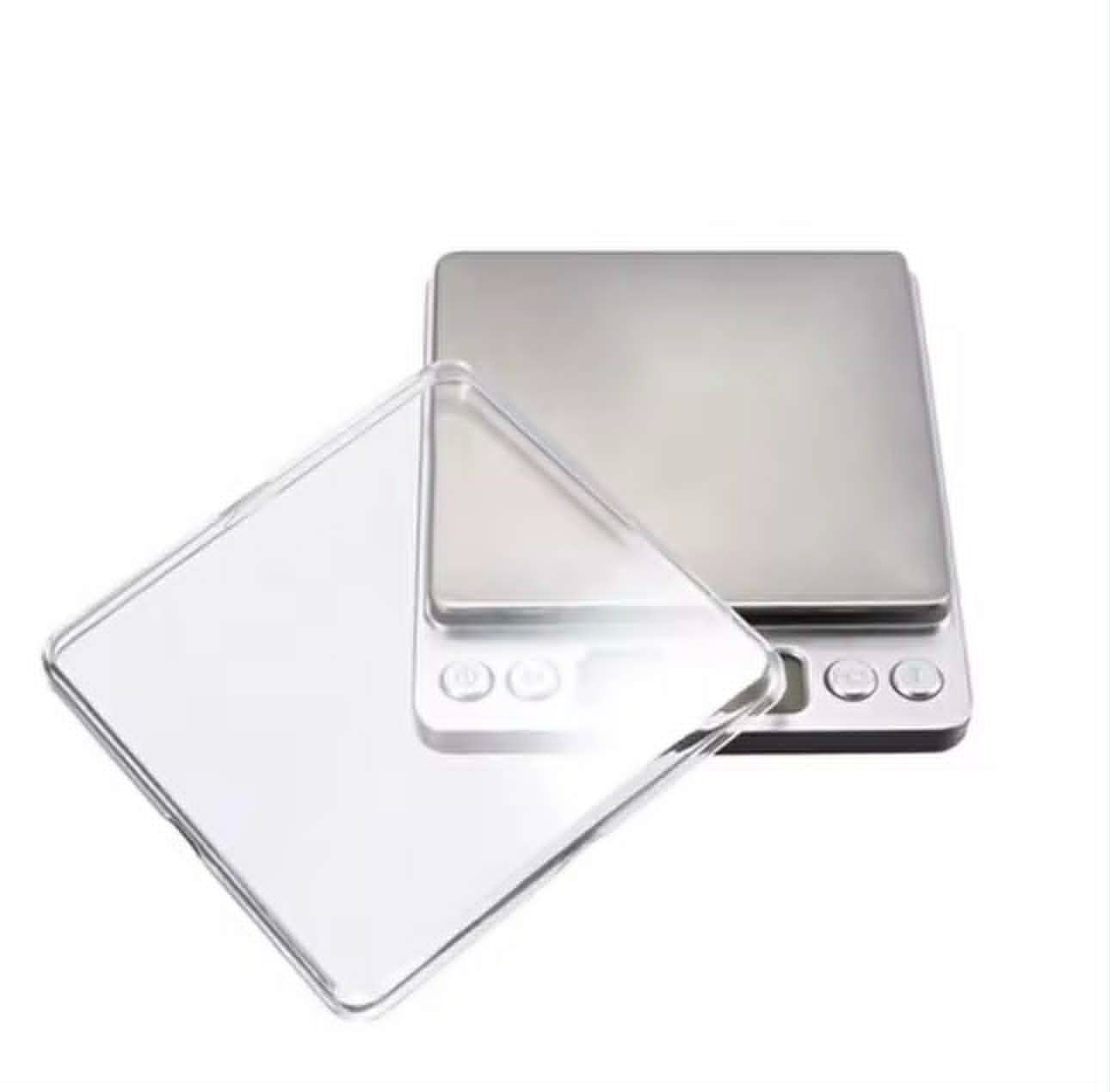 3000g x 0.1g Digital Jewelry Scale Pocket Electronic Gram Scale 500g x 0.01g