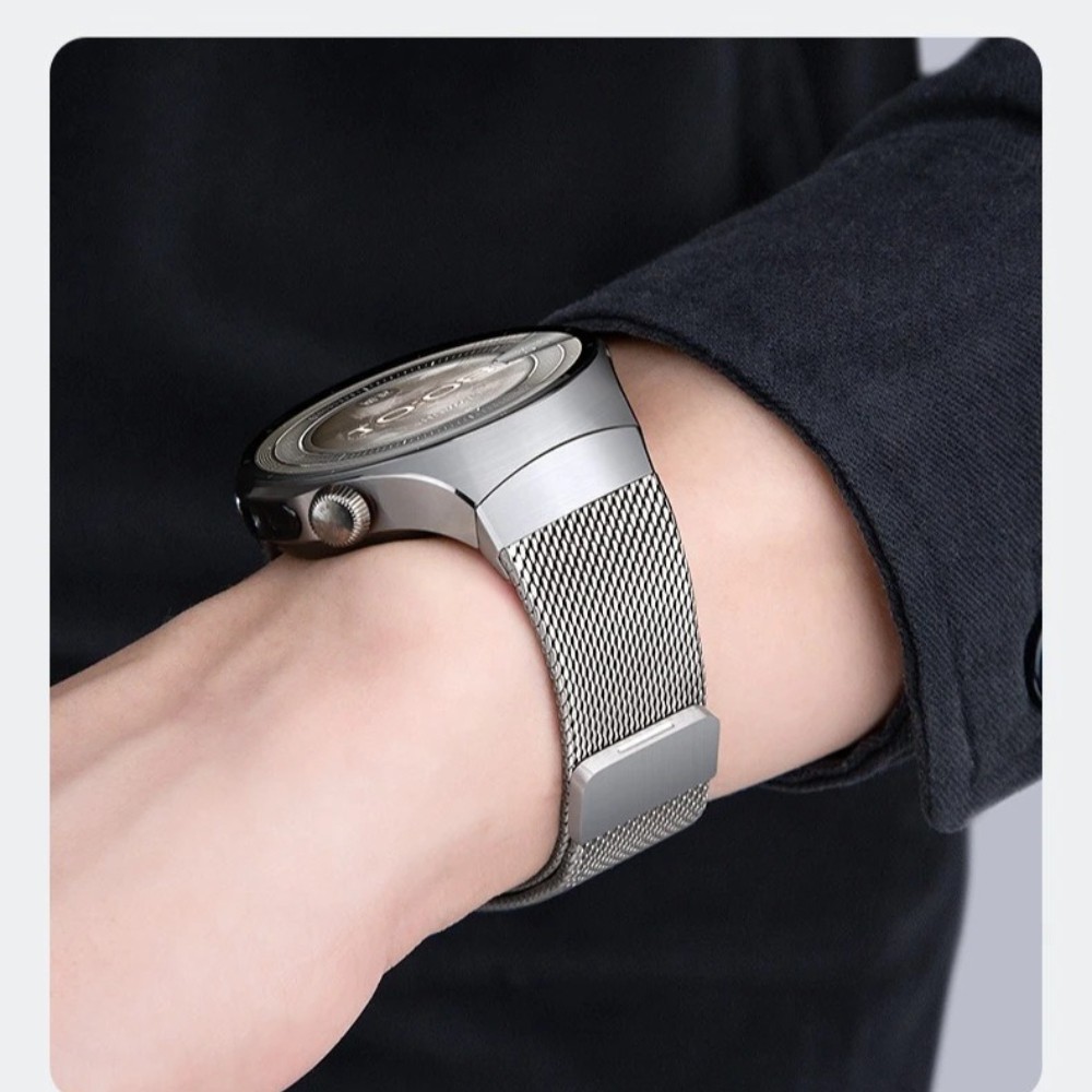 Magnetic No Gaps Milanese Bracelet Metal Band Strap For Huawei Watch 5 46mm 42mm