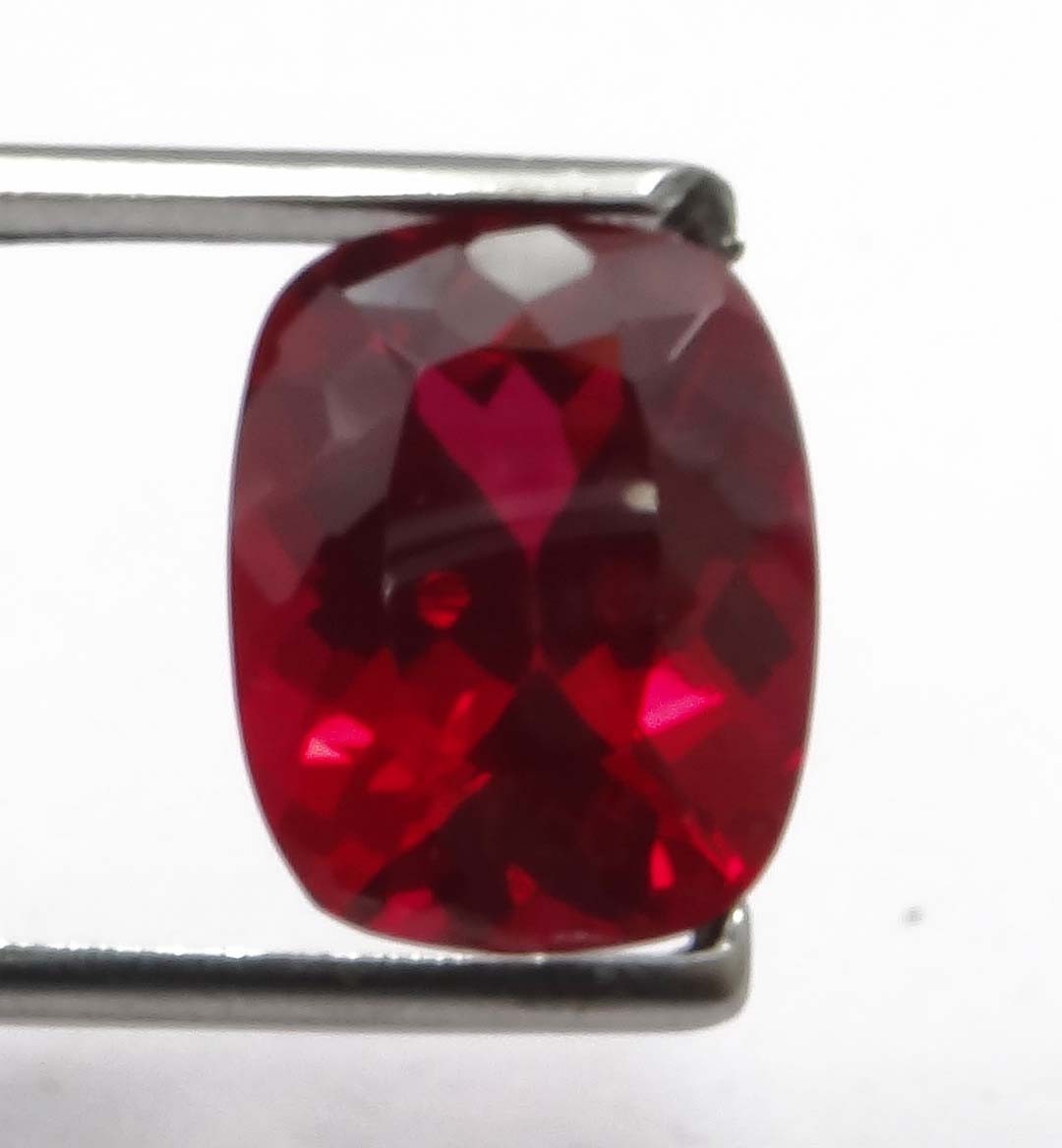 NATURAL 13.05 CTS PIGEON BLOOD RED RUBY coushion GEMSTONE CERTIFIED