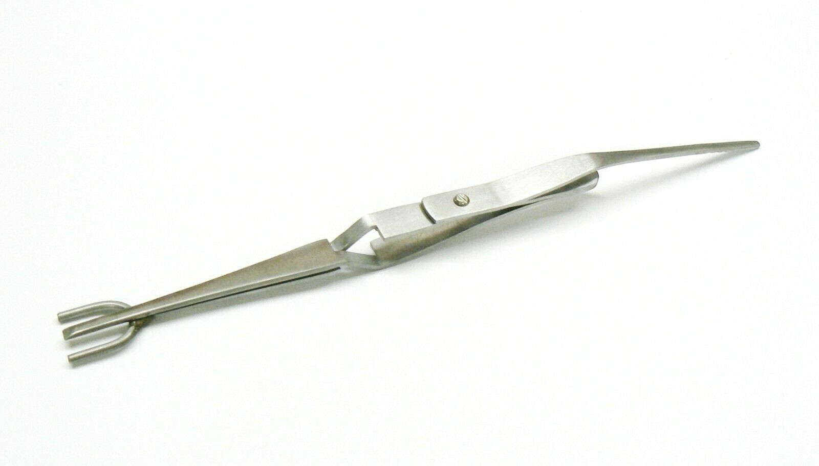 Half-Shank Tweezer Jewelry Soldering Tweezers for Rings – Stainless Steel 6-1/2”