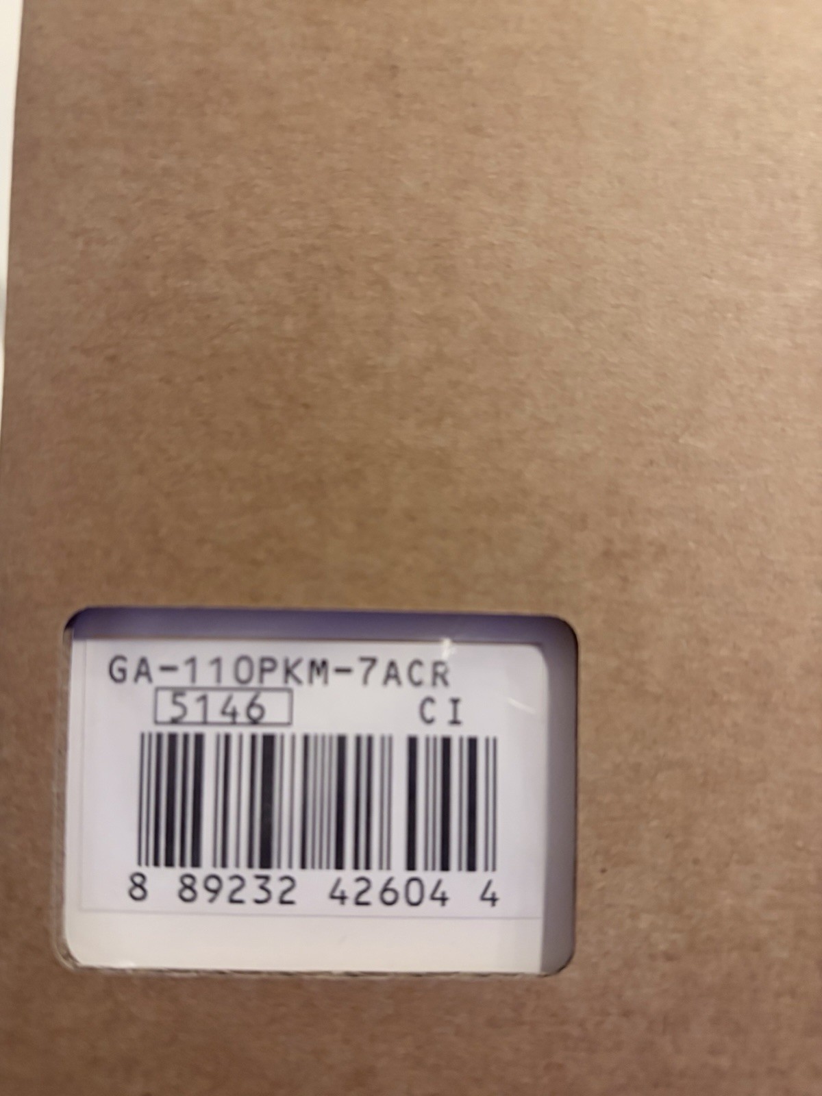 CASIO G-SHOCK x Pokémon GA110PKM-7A Watch WITH RECEIPT In Hand. SHIPS FAST 💨