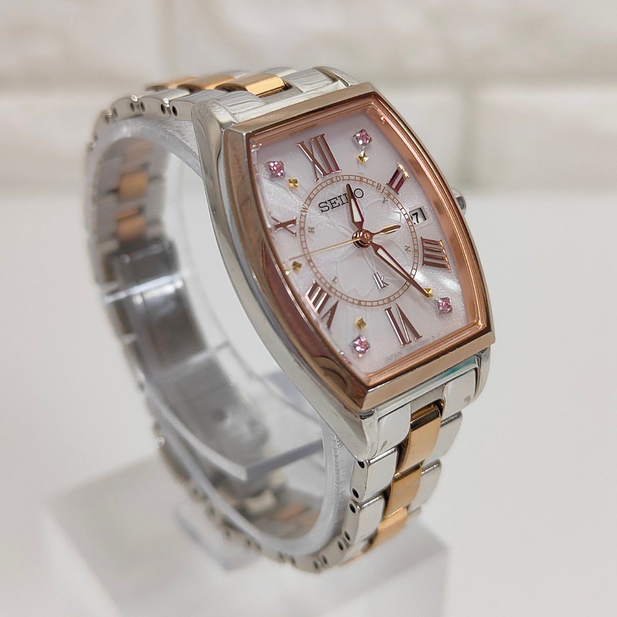 SEIKO LUKIA SSVW198 Radio Solar Limited Pink Watch