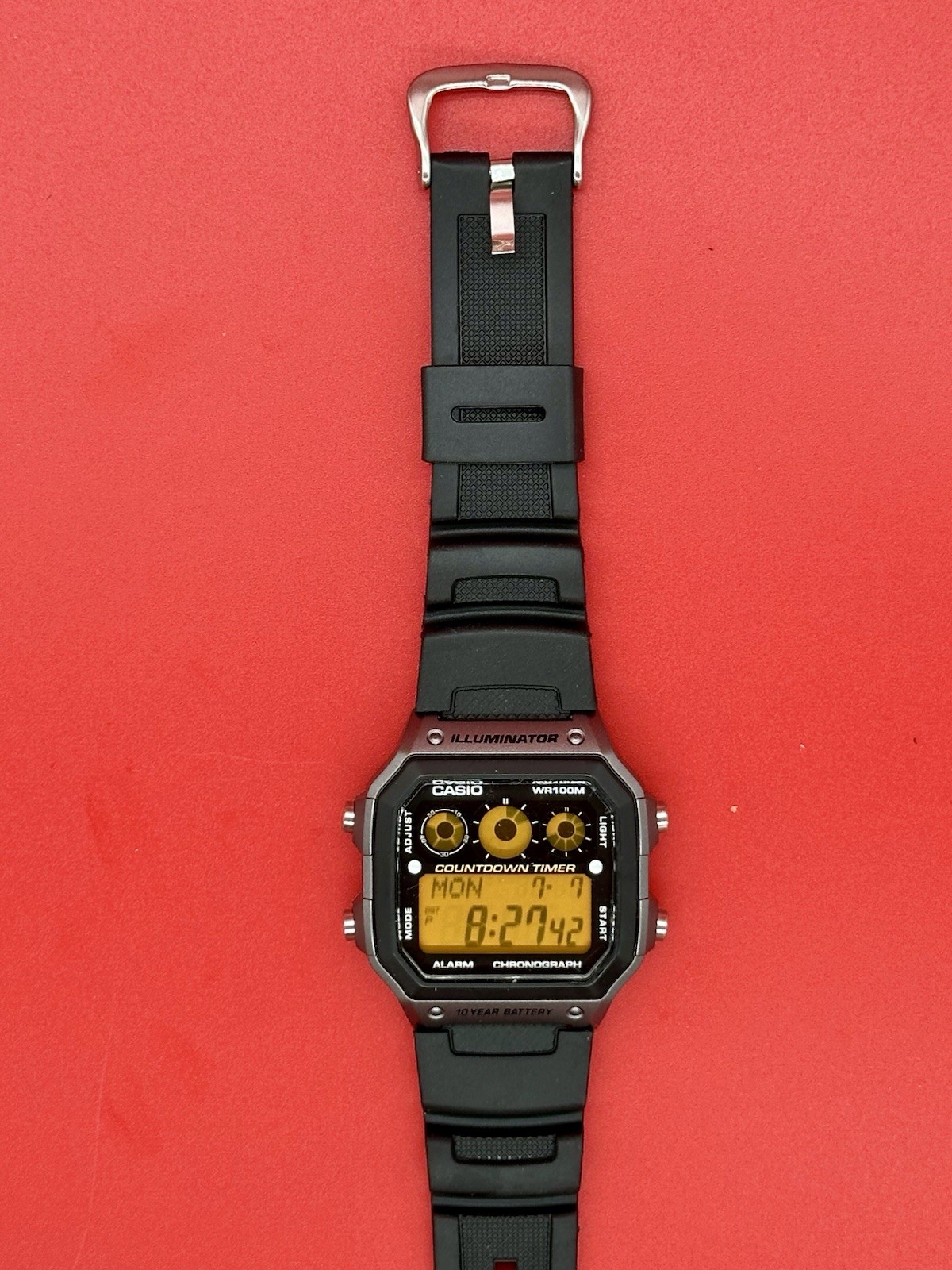 Soft Silicone Watch Band 18mm Rubber Strap – for Casio AE1200 AE1300 F91W A168