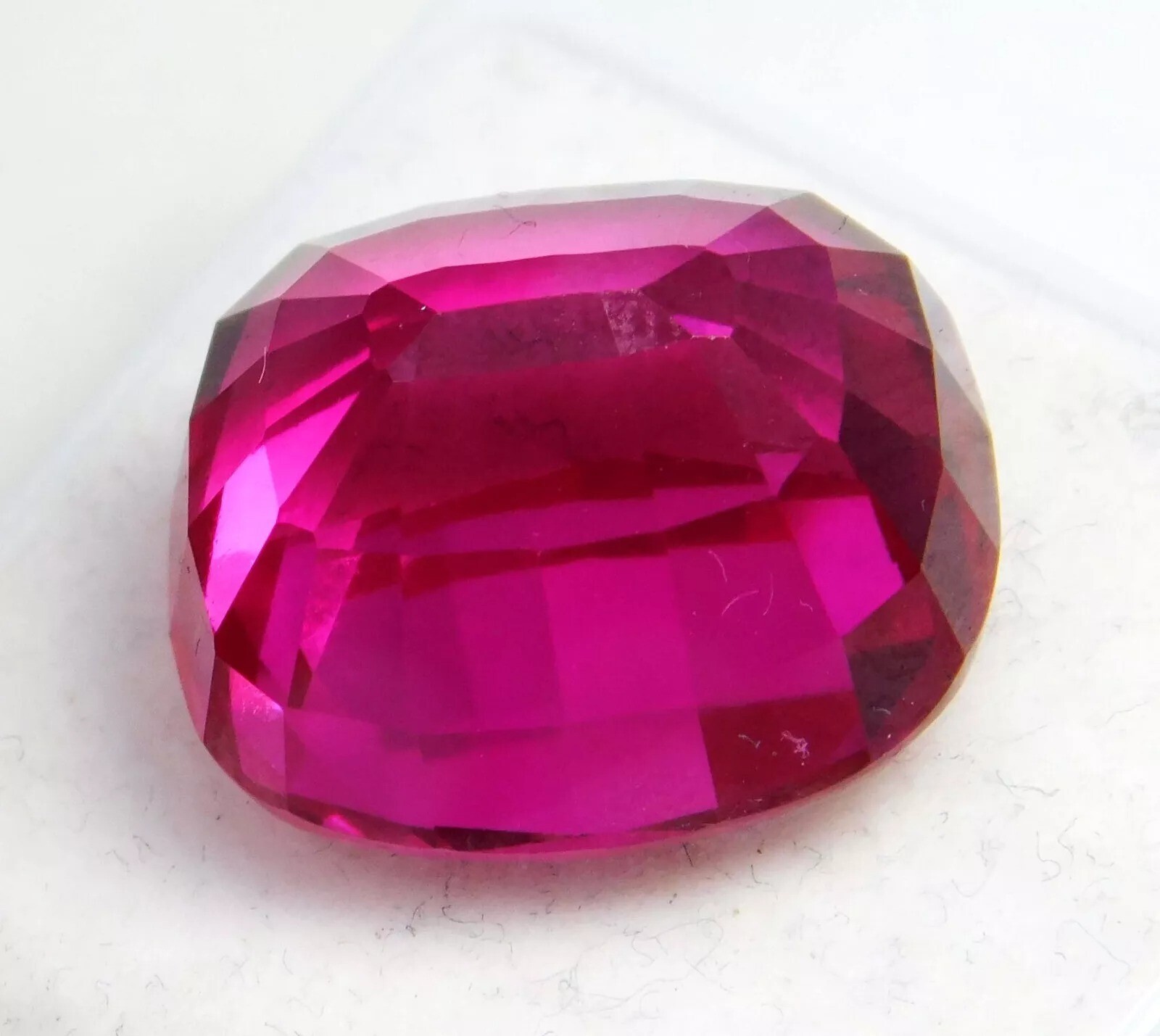 Flawless Cushion Cut Pink Spinel 20-23 Ct Natural EGL Certified Loose Gemstone