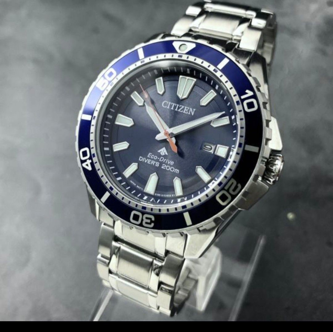 Regular 76 000 yen New CITIZEN Promaster BN0191 55L Eco Drive Diver’s 200m water