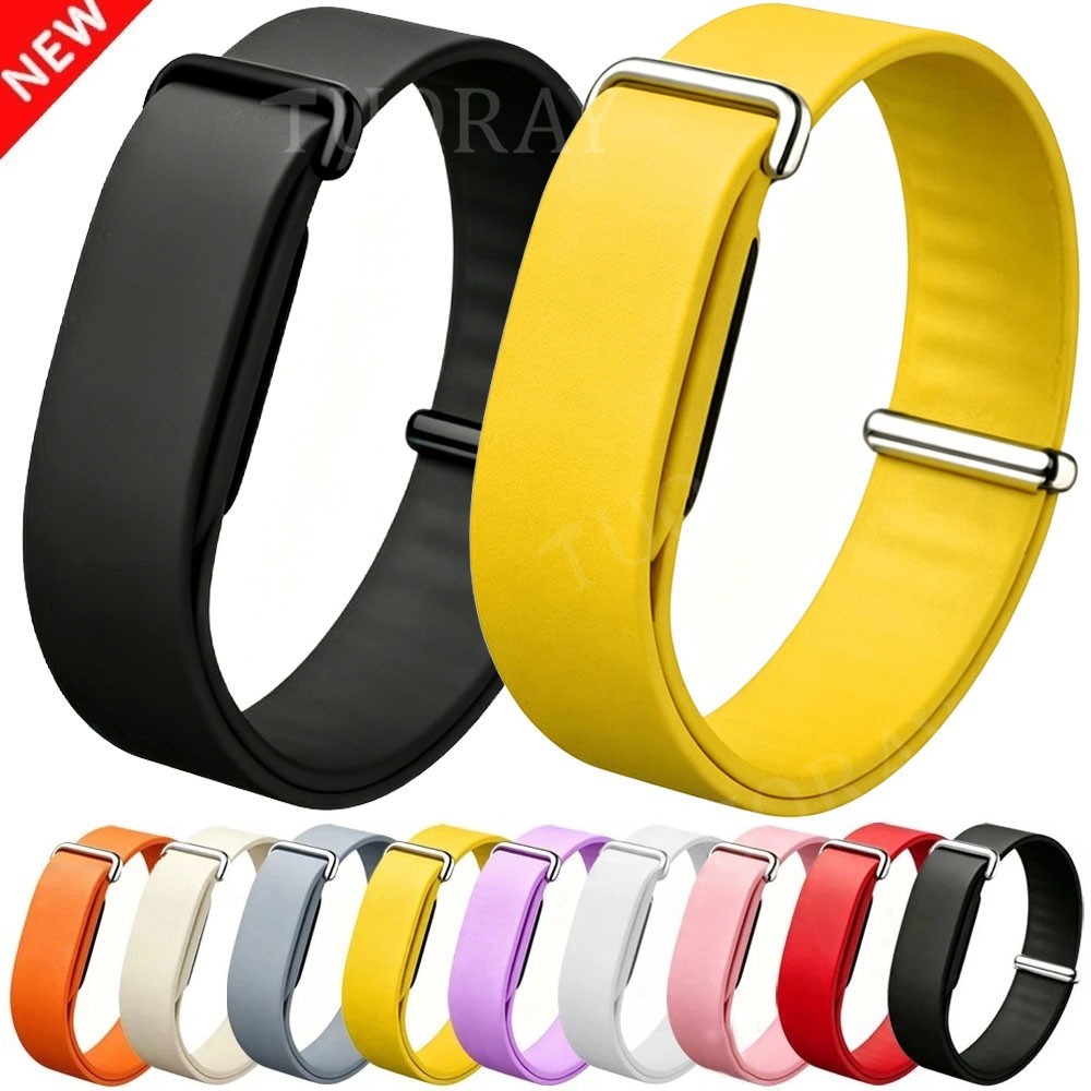 For Google Fitbit Air 2026 Replacement Silicone Nylon Loop Adjustable Band Strap