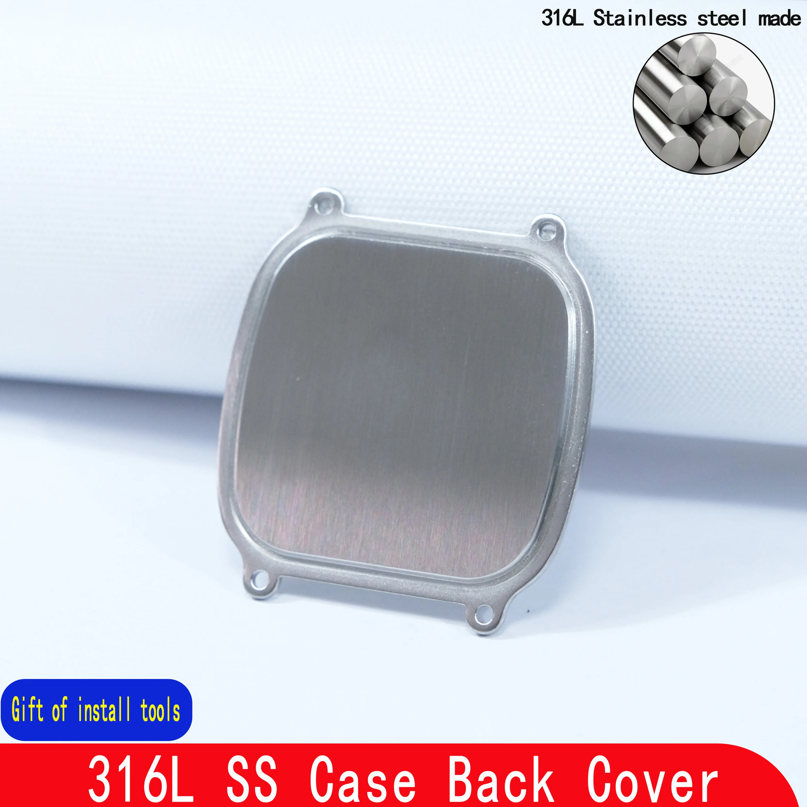 Replacement Watch Case for AE1200 AE1300 316L Steel Mod Kit Compatible with 3299