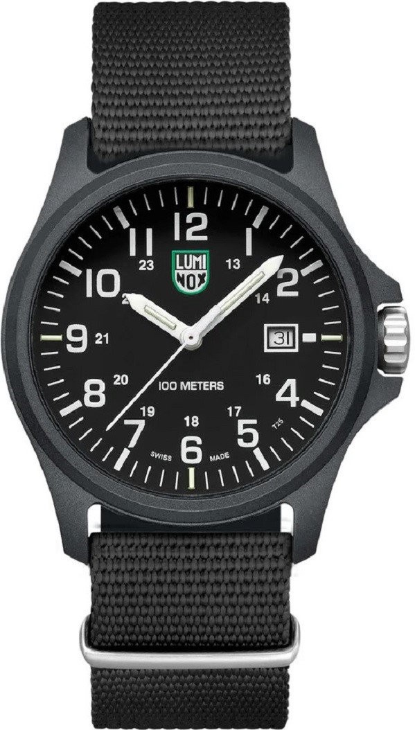 Luminox X2.2401.NB PATAGONIA CARBONOX 2400 43mm black Textile Men’s Watch NEW