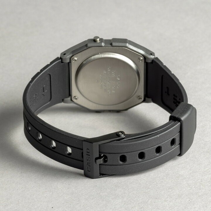 CASIO F-91W & F-91WM-1B Set of 2 – Classic Black & Metallic Silver Digital Watch